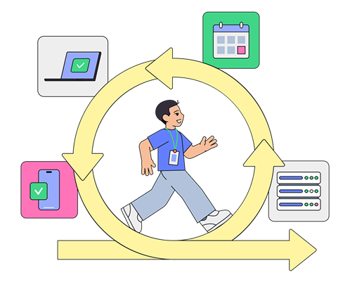 Scrum Illustration Placeholder