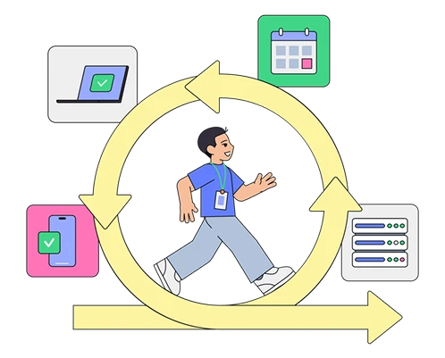 Scrum Illustration Placeholder
